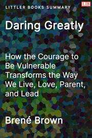 Littler Books cover of Daring Greatly Summary