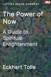 Littler Books cover of The Power of Now: A Guide to Spiritual Enlightenment Summary